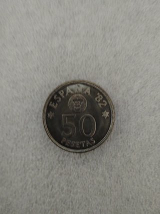 Lote 5 monedas antiguas pesetas 1980