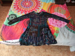 Vestido Vintage T40, para un estilo ecléctico.