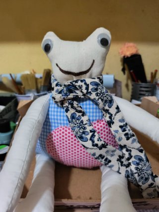Monstruitos de peluches hecho a mano