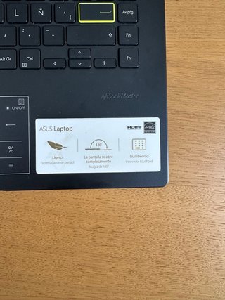 Ordenador portátil Asus azul