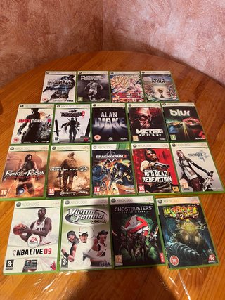 Juegos xbox 360 x xbox live perfectas condiciones
