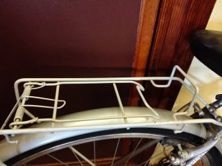 Bicicleta Paseo Mujer Azul y Gris