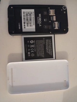 Móvil Táctil Mobiola Negro