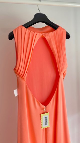 Vestido invitada Lady Pipa naranja