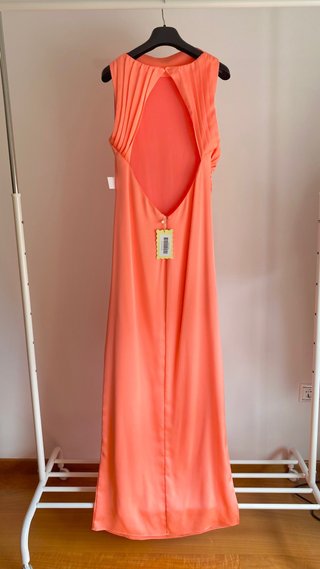 Vestido invitada Lady Pipa naranja