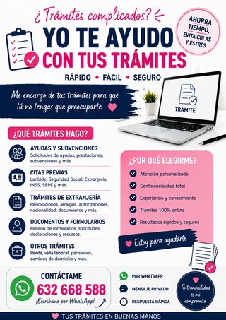 Ayuda con trámites online