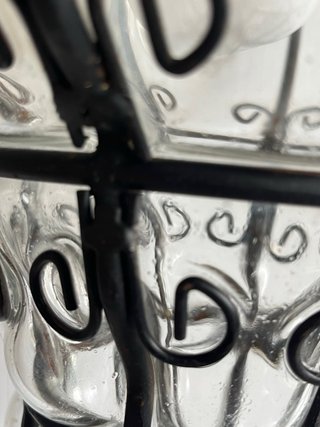 Lampadario Veneziano Vetro e Metallo