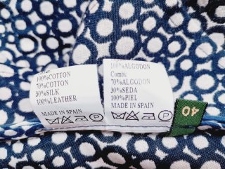 Abrigo D-due estampado círculos
