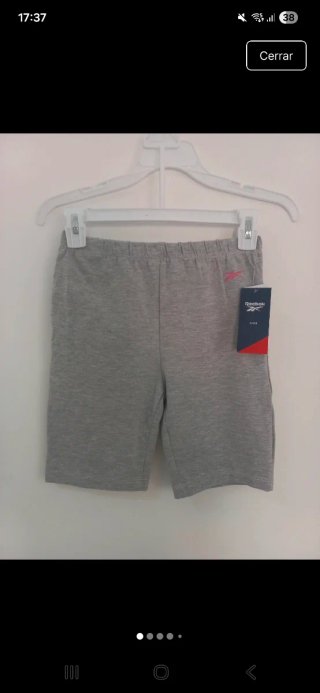 Lote 4 Pantalones Cortos Reebok Niña.