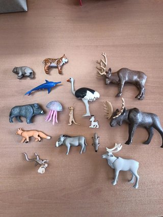 Lote Animales Playmobil para Miguel Ángel