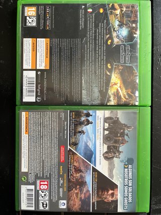 Juegos Xbox One 5€/unidad