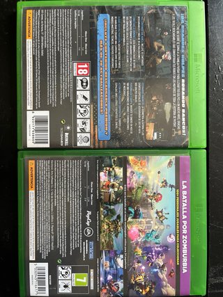 Juegos Xbox One 5€/unidad