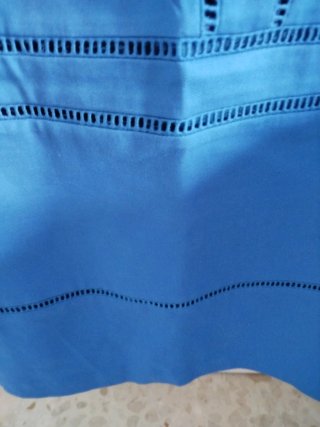 Vestido azul mujer