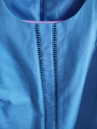 Vestido azul mujer