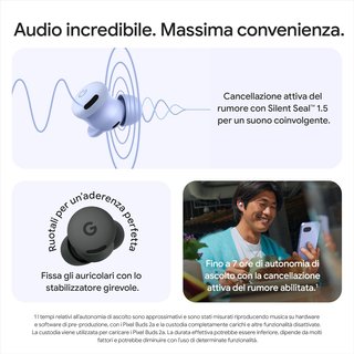 Google Pixel Buds 2a Auricolari Wireless