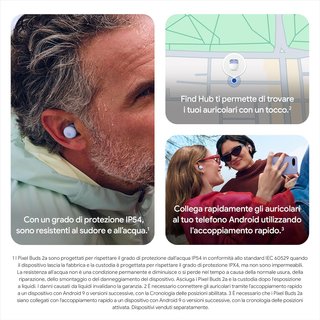Google Pixel Buds 2a Auricolari Wireless