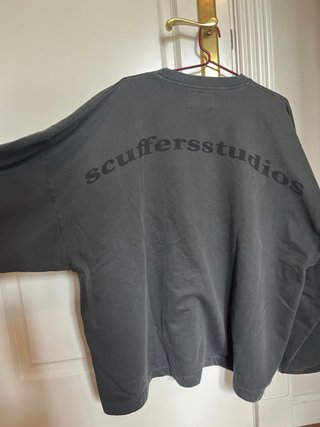 Sudadera Scuffers Negra/Gris Talla L