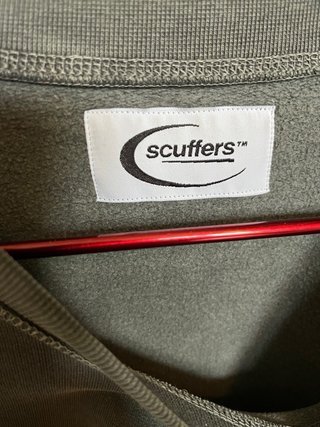 Sudadera Scuffers Negra/Gris Talla L