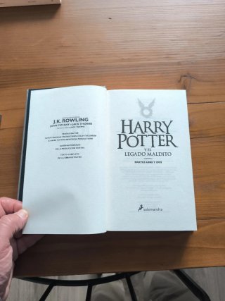 Harry Potter y el Legado Maldito