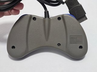 Mando sega saturn gris oscuro original
