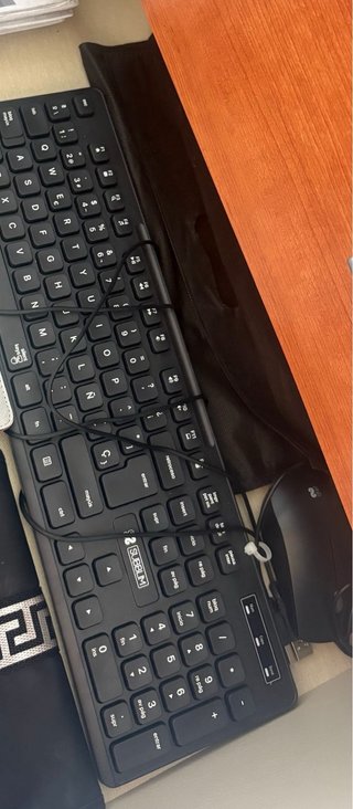 Teclado y Ratón SUBBLIM Negro