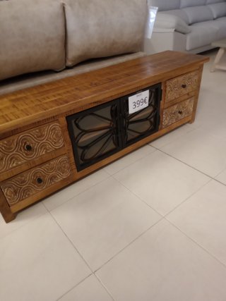 Mueble TV Madera Mango Maciza