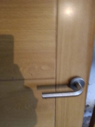 Puertas de madera con cristal