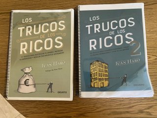 Los trucos de los ricos 1 y 2 encuadernados