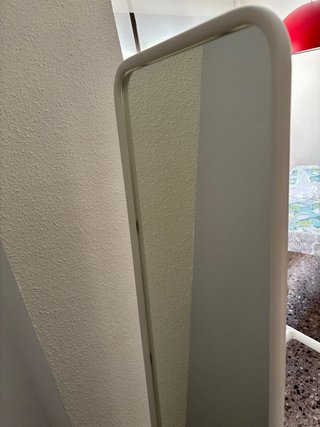 Espejo de pie KNAPPER blanco 48x160 cm