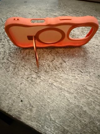 Funda iPhone 16 Pro Naranja MagSafe