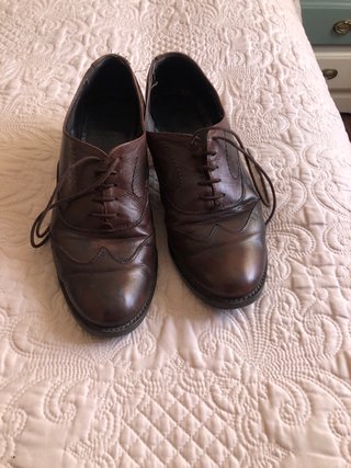 Botines de piel marrones