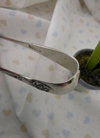 Pinza da zucchero decorata E.P.N.S.