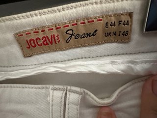 Pantalón Jocavi ajustado blanco T.44