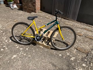 Bicicleta Marin 26 Amarilla mujer