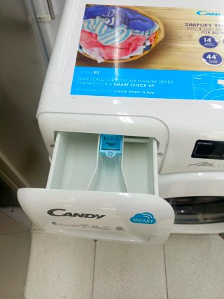 Lavadora con secadora candy 8/5kg clase AAA 1400rp