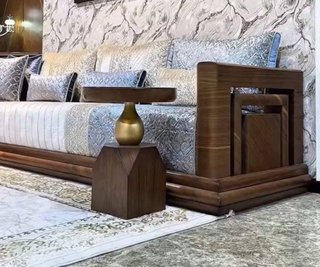 Salón Marroquí Madera y Tela