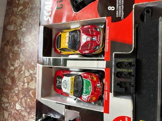 Scalextric C1 GT Ferrari Vintage Slot Completo