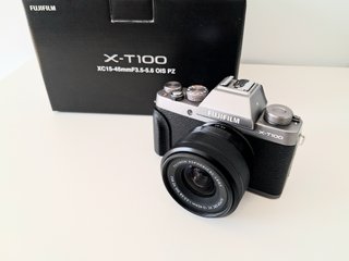 Fujifilm X-T100 con objetivo XC 15-45mm