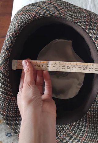 Sombrero Stetson Lana Cuadros - Casi Nuevo