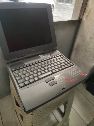 Computer Toshiba Vintage Grigio