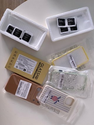 Lote Fundas y Protectores Pantalla iPhone