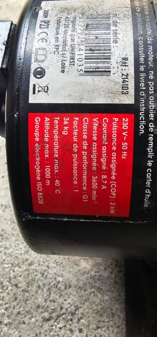 Generador gasolina 2000W