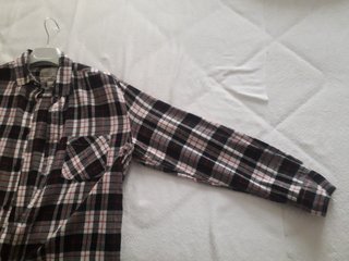 Camicia cotone quadri uomo
