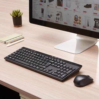 Amazon Basics teclado y ratón inalámbricos