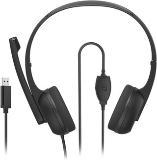 Hama auriculares con micrófono cable USB