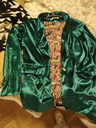 Americana fiesta MISSLOOK verde S/M