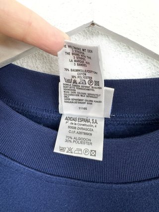 Sudadera Adidas Real Madrid Fútbol Vintage 1999/00