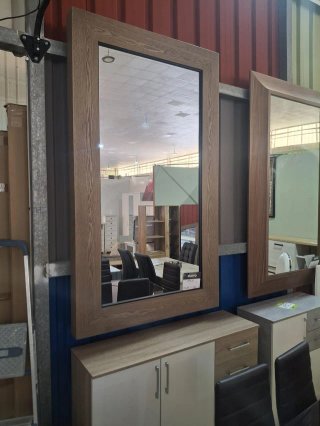 Espejo Madera Nuevo Beige/Marrón