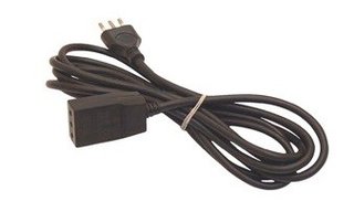 Prolunga elettrica 10A 5mt nera NUOVA