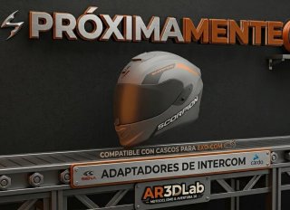 Adaptador casco Scorpion